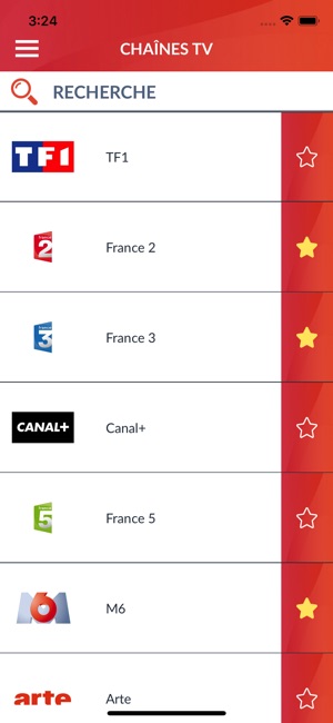 Programmes TV France Live (FR) on the App Store
