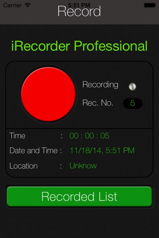 iRecording Professional screenshot 2