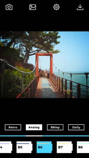 Скриншот Filmlike Busan на iPhone 7