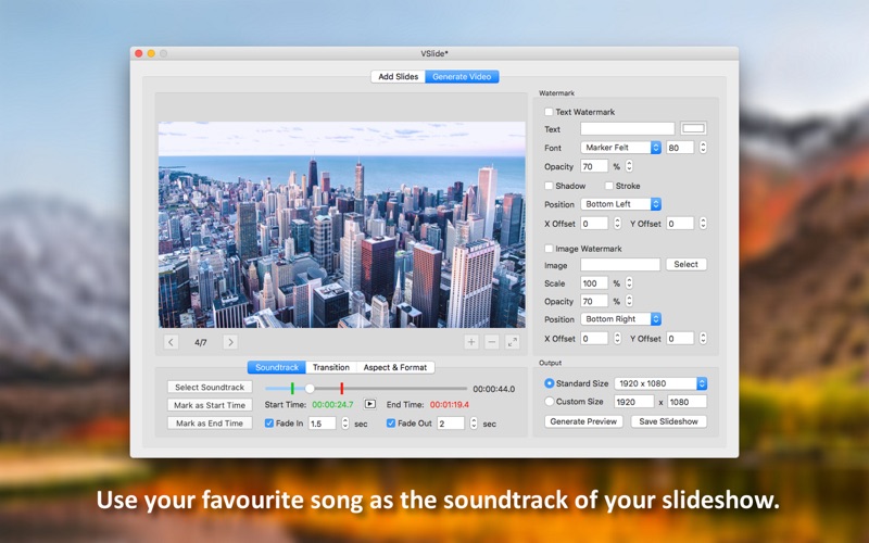 Screenshot #2 pour VSlide - Video Slideshow Maker