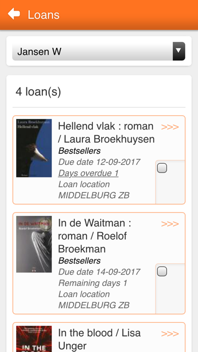 Zeeuwse Bibliotheken Screenshot