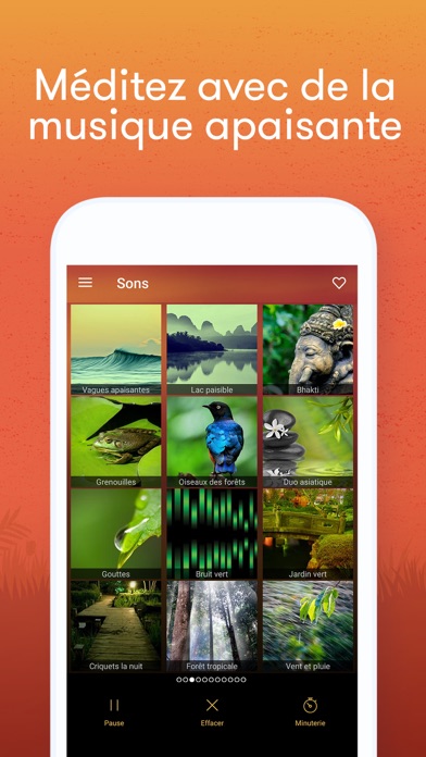 Screenshot #1 pour Méditation & Musique Relax Pro