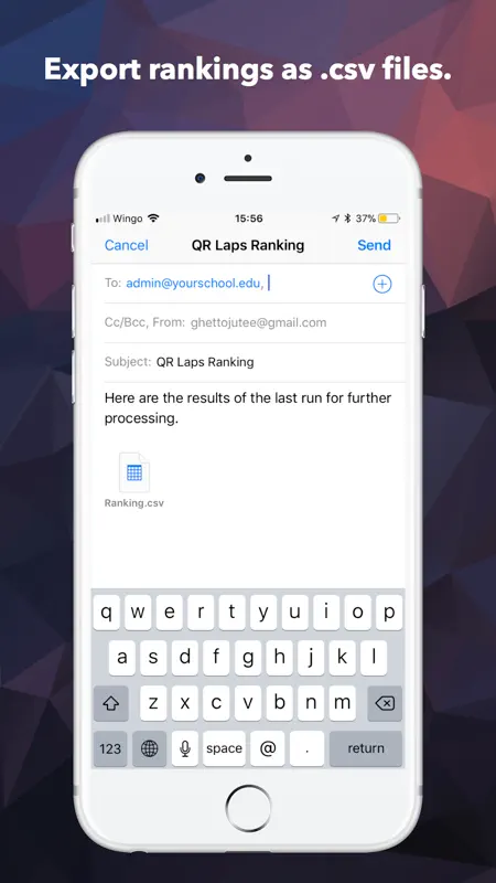 QR Laps screenshot 5 of 5