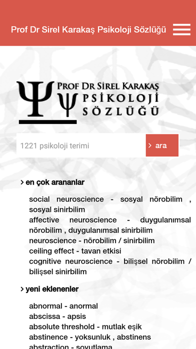 How to cancel & delete Psikoloji Sözlüğü from iphone & ipad 2