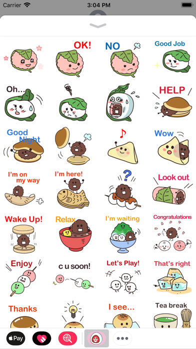 How to cancel & delete Japanese Sweets Stickers from iphone & ipad 2