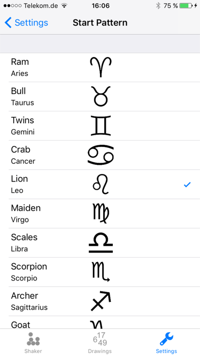 Screenshot #3 pour Lotto Balls and Zodiac Signs