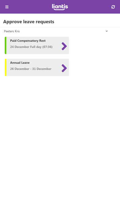 Liantis ESS Screenshot