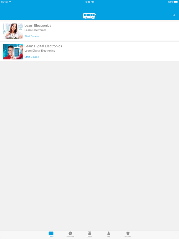 Learn Electronics by GLB iPad screenshot 1 - Education app