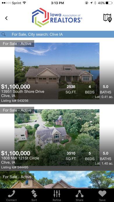Screenshot #2 pour Iowa Property Listings