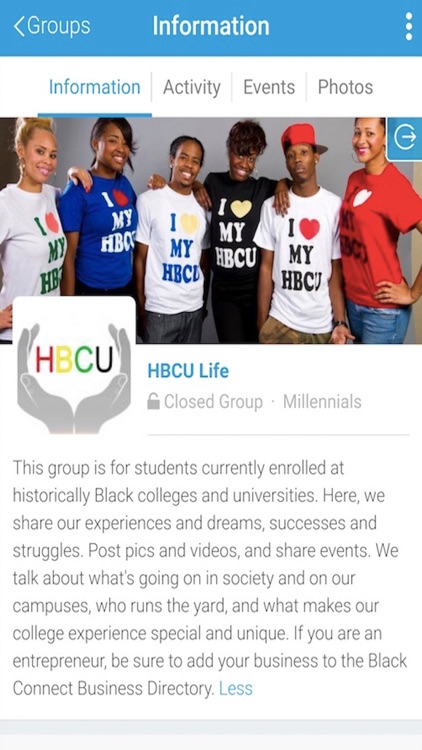 Black Connect for iPhone