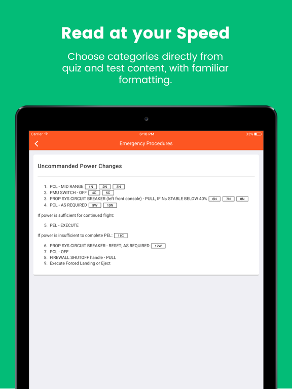 Screenshot #5 pour T-6B Study Guide