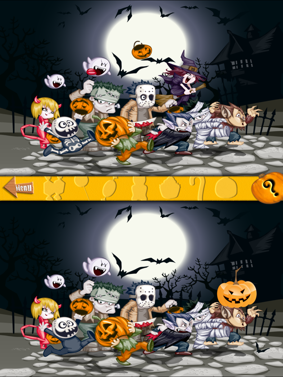 Spot The 7 Differences • Halloween Editionのおすすめ画像2