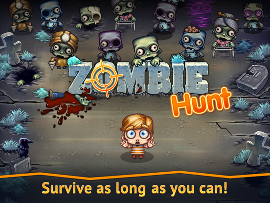 Zombie Hunt: Smash Defense iPad screenshot