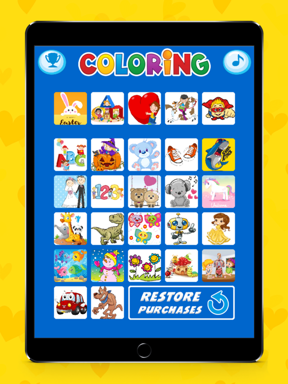 Screenshot #4 pour Time to Play Coloring Books