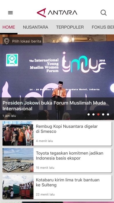 Antaranews Screenshot