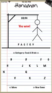 hangman (unlimited) iphone screenshot 2