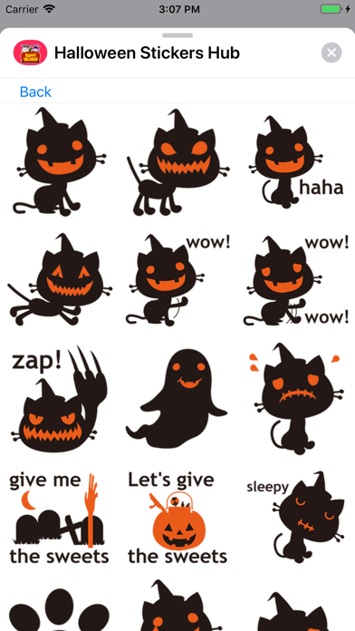 Halloween Stickers Hub screenshot 3