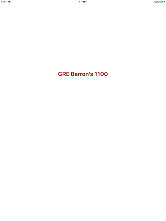 Screenshot #4 pour Barron's GRE 1100 Words