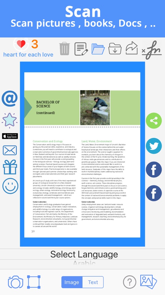 #1. Scannable Docs Copier ترجمه نص (iOS) 由: Nayer AbuAlSoud