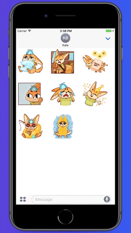 Cutie Fennec Stickers