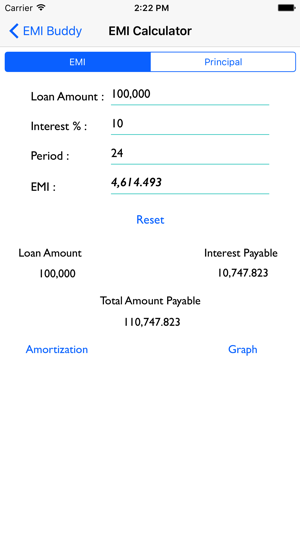 EMI Buddy - Loan EMI and Principal Calculator(圖2)-速報App