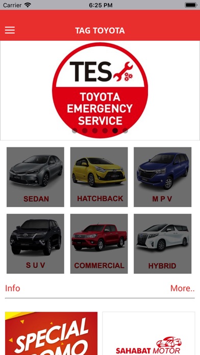 TAG Toyota screenshot 2