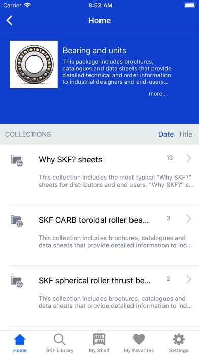 SKF Shelf screenshot 2