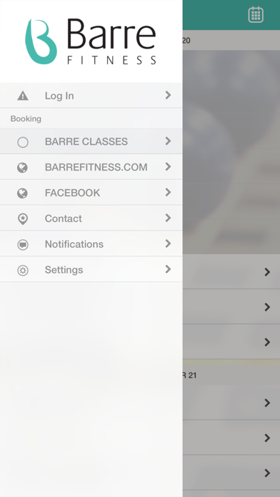 Barre Fitness screenshot 2