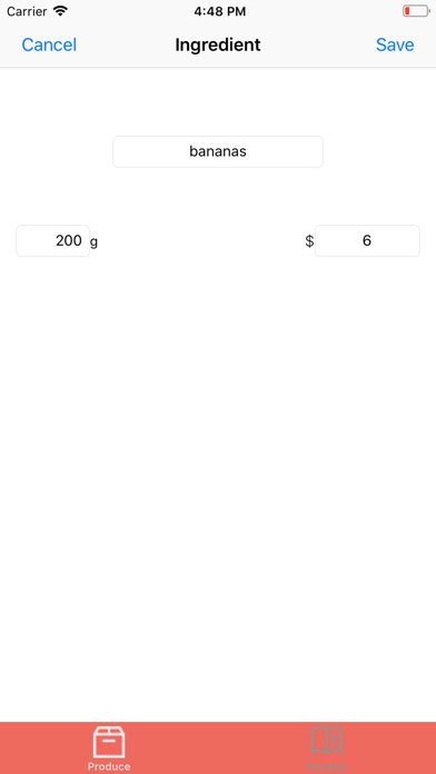 Screenshot #3 pour Recipe Price Calculator