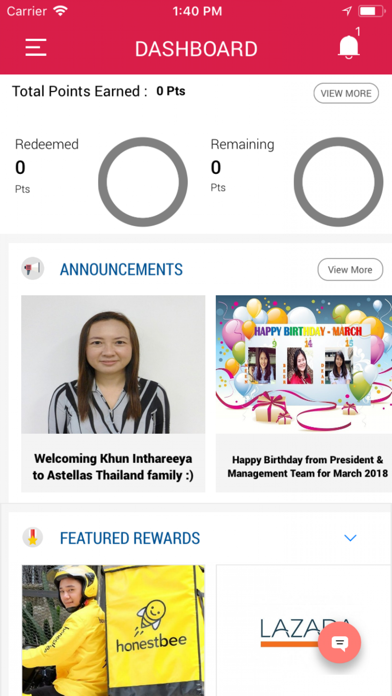 Astellas Rewards screenshot 2