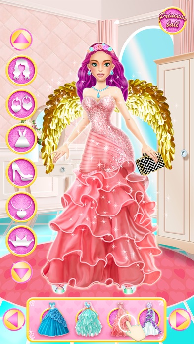 Princess Ball - spa & dress up screenshot 2