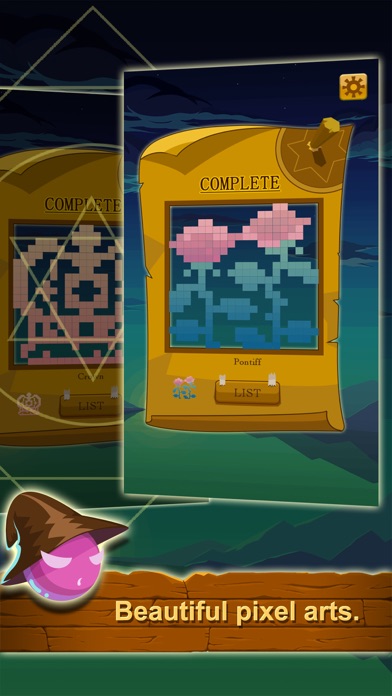 Picross Tarot - Puzzle Number screenshot 4