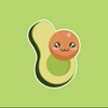 Avocado Emoji - Kawaii Version