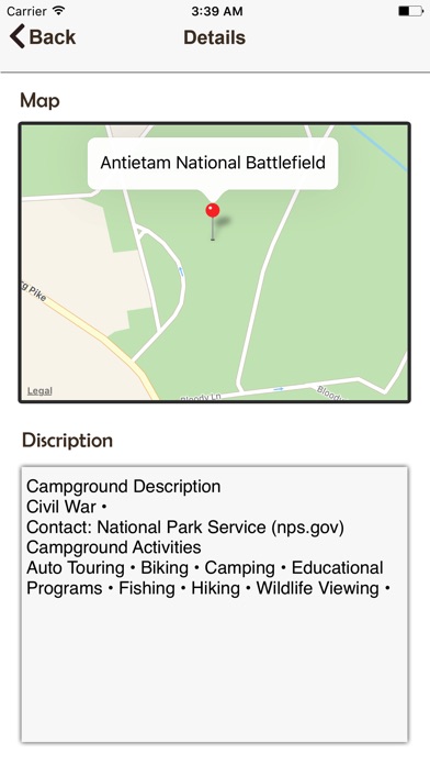 Maryland Camps & Trails screenshot 4