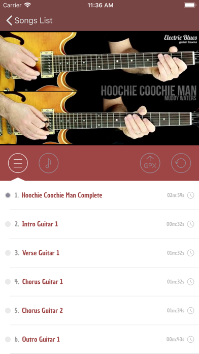Electric Blues Guitar Lessons Screenshot