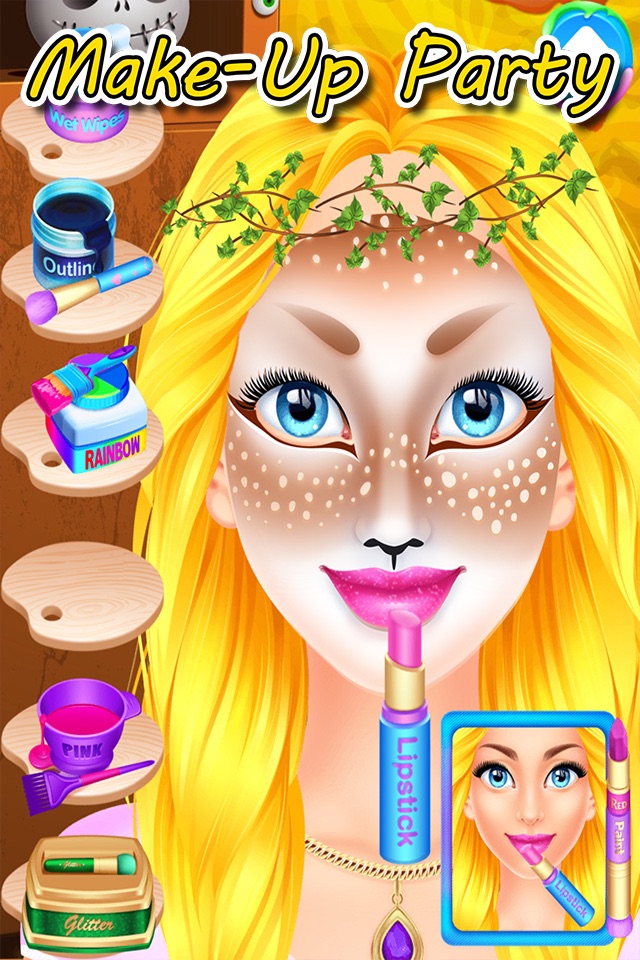 Halloween Face Paint Spa Party screenshot 4