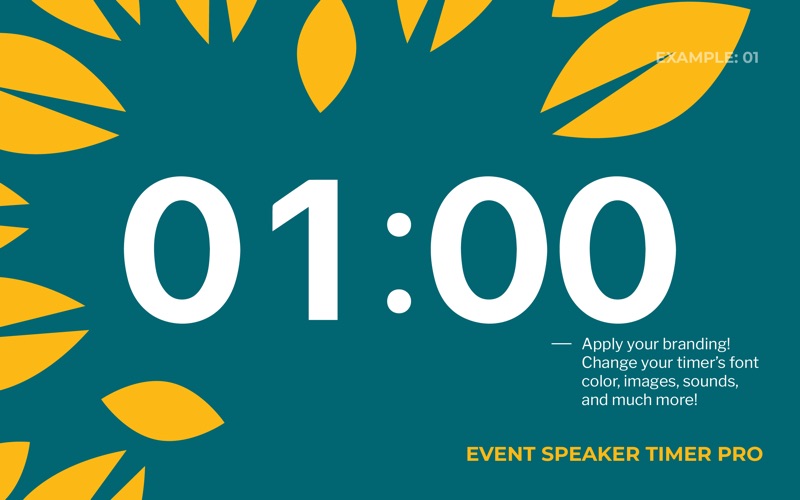 Event Speaker Timer Pro Screenshot 4 - AppWisp.com