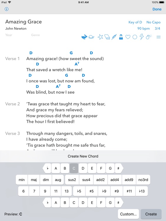 SongSheet Pro - Chord Charts