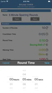 round timer iphone screenshot 2