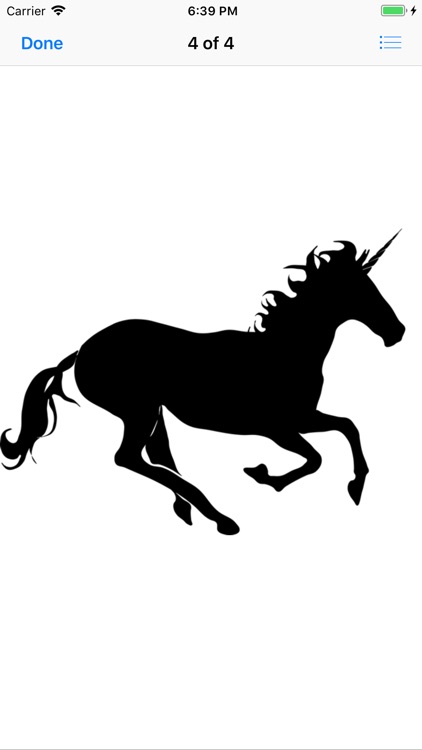 Silhouette Unicorn Stickers screenshot-4