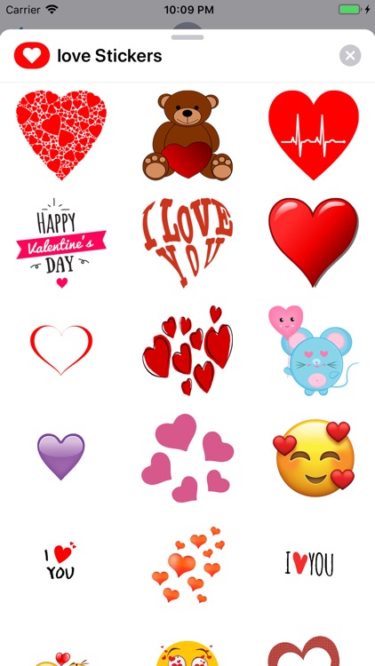 Love Stickers ملصقات الحب