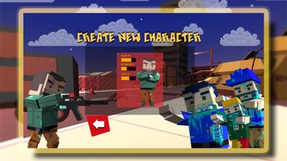 Pixel Zombie Strike 3D screenshot 2