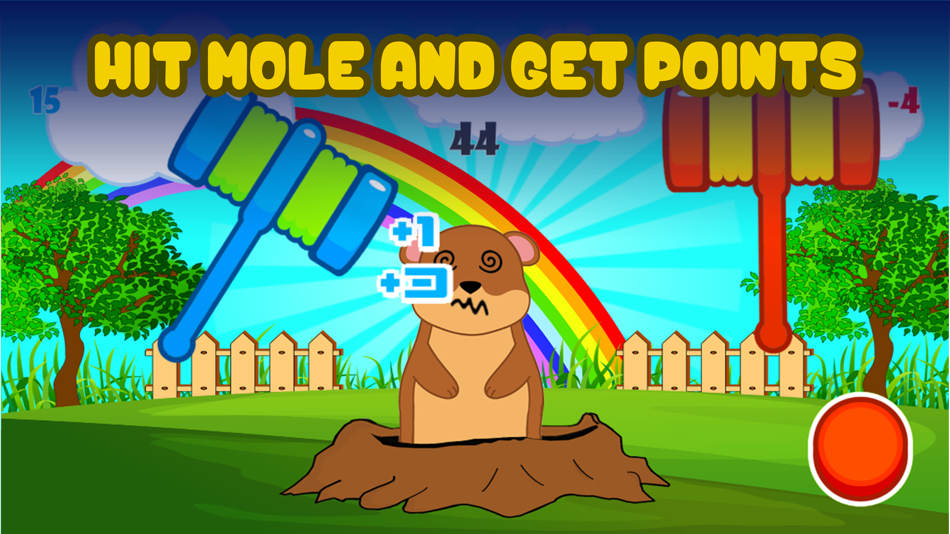 #4. 2018 Mole Hammers! (iOS) 由: Aysha Sehar