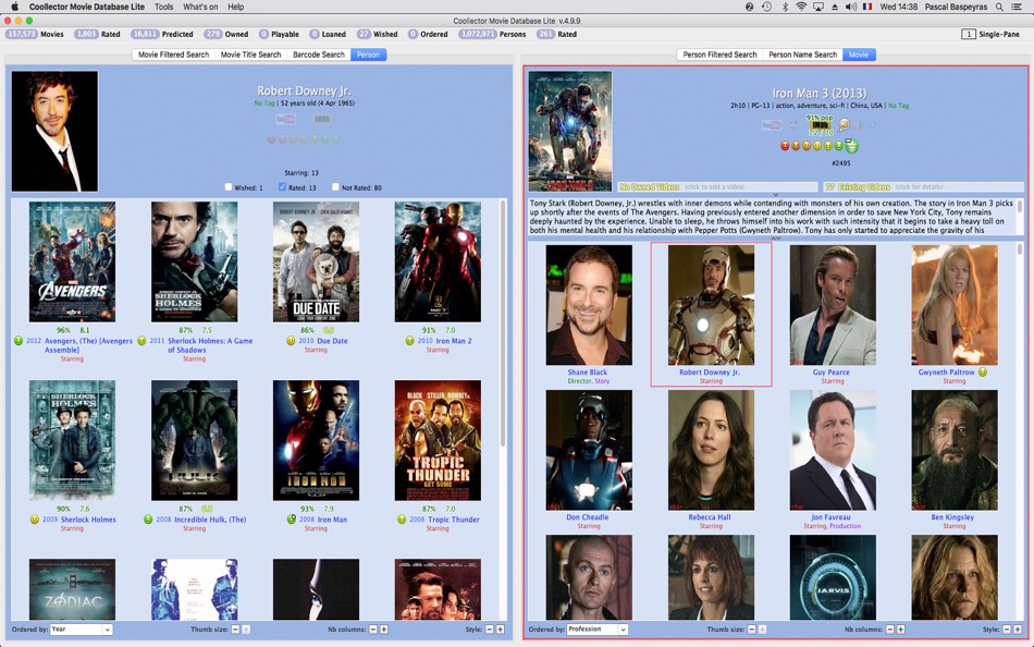#5. Coollector Movie Database Lite (macOS) 由: Coollector