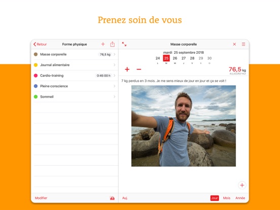 Screenshot #6 pour Suivi de fitness+ programme