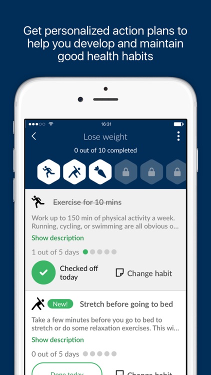 My Wellness Guide Empire Blue