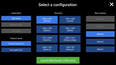 Screenshot #3 pour Snow Forest Benchmark