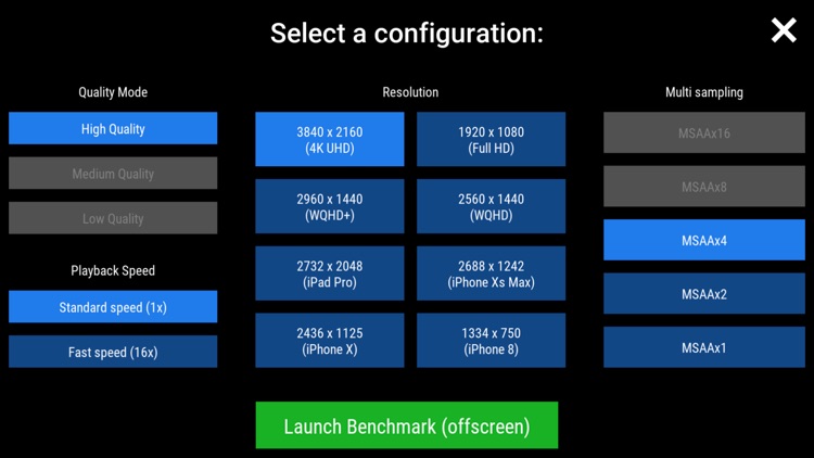 Snow Forest Benchmark