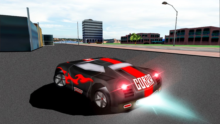 3D City Crime Police Car Drift Racer