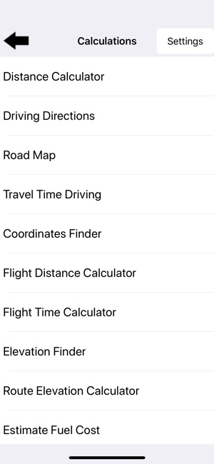 Distances To on the App Store